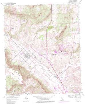 Murrieta USGS topographic map 33117e2