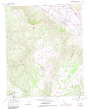 Wildomar topo map