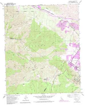 Alberhill USGS topographic map 33117f4