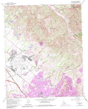 El Toro USGS topographic map 33117f6