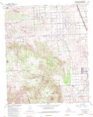 Steele Peak USGS topographic map 33117g3
