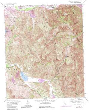 Black Star Canyon USGS topographic map 33117g6