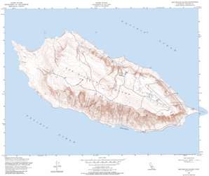 San Nicolas Island topo map