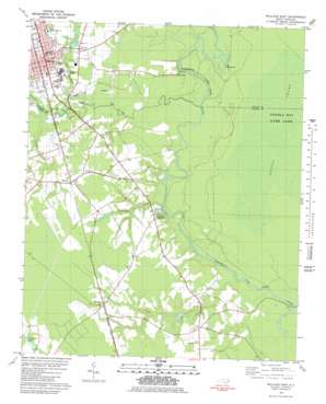 Wallace East USGS topographic map 34077f8