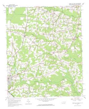 Goretown USGS topographic map 34078b7