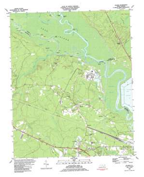 Leland USGS topographic map 34078c1