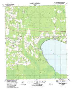 Lake Waccamaw West USGS topographic map 34078c5