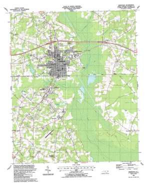 Whiteville USGS topographic map 34078c6