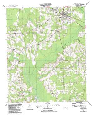 Clarkton USGS topographic map 34078d6