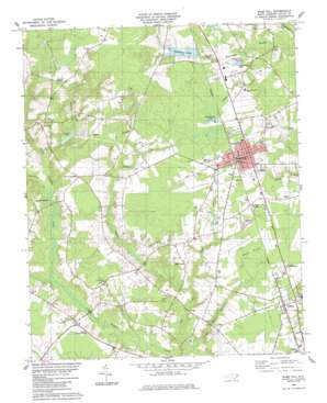 Rose Hill USGS topographic map 34078g1