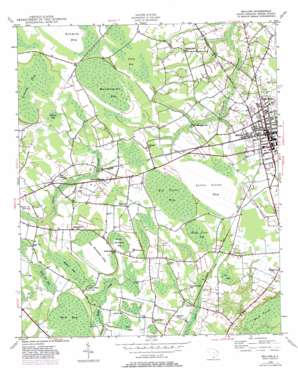 Mullins USGS topographic map 34079b3