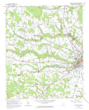 Dovesville USGS topographic map 34079c8
