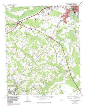 Laurinburg USGS topographic map 34079e1