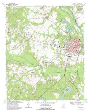 Cheraw USGS topographic map 34079f8