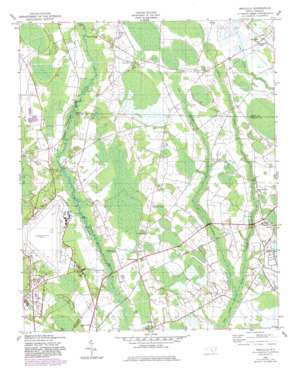 Wakulla USGS topographic map 34079g3