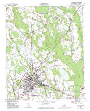 Laurinburg USGS topographic map 34079g4