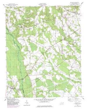 Wagram USGS topographic map 34079h3