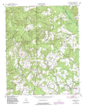 Silver Hill USGS topographic map 34079h4