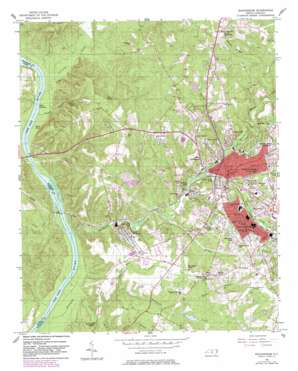 Diggs USGS topographic map 34079h7