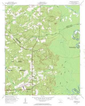 Eastover USGS topographic map 34080a6