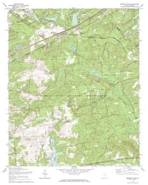 Messers Pond topo map