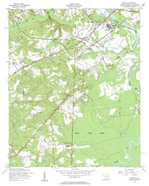 Lugoff USGS topographic map 34080b6