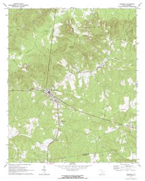 Ridgeway USGS topographic map 34080c8