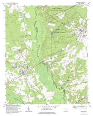 Bethune USGS topographic map 34080d3