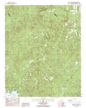 White Oak Creek USGS topographic map 34080d6