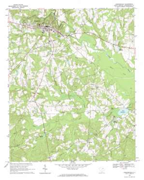 Chesterfield topo map