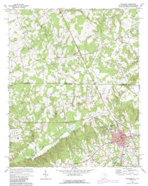Pageland USGS topographic map 34080g4