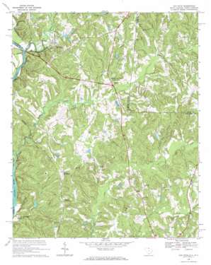 Van Wyck USGS topographic map 34080g7