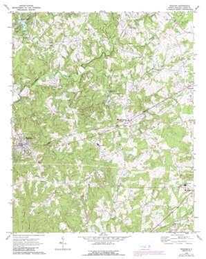 Waxhaw USGS topographic map 34080h6