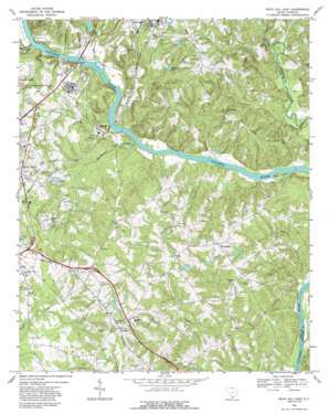 Rock Hill East topo map