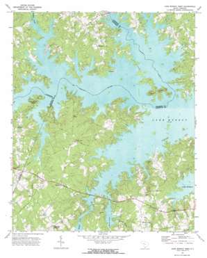 Lake Murray West topo map