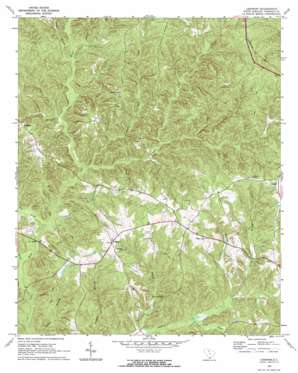 Lebanon USGS topographic map 34081d2
