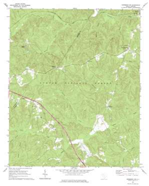 Newberry NW USGS topographic map 34081d6