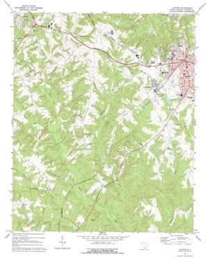 Clinton USGS topographic map 34081d8