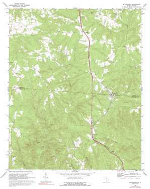 Blackstock USGS topographic map 34081e2