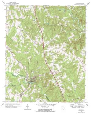 Enoree USGS topographic map 34081f8