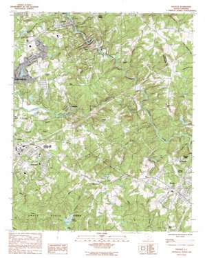 Pacolet USGS topographic map 34081h7