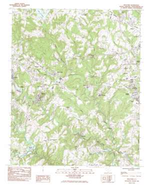 Wellford topo map
