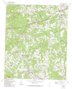 Auburn USGS topographic map 34083a7