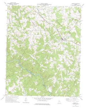 Bowman USGS topographic map 34083b1