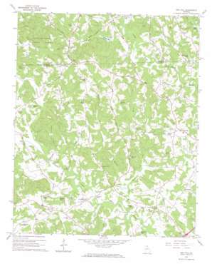 Red Hill USGS topographic map 34083d3