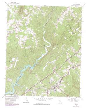Lula USGS topographic map 34083d6