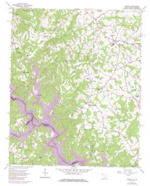 Toccoa USGS topographic map 34083e1
