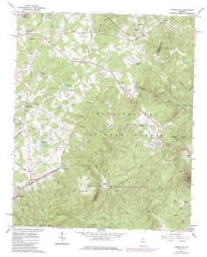 Ayersville USGS topographic map 34083e4