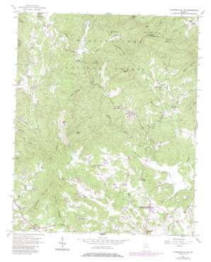 Clarkesville NE USGS topographic map 34083f5