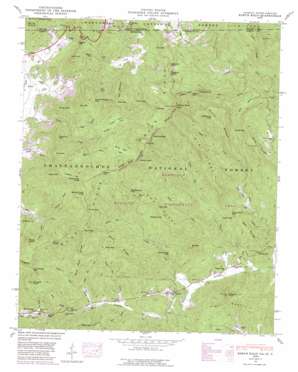 Dillard USGS topographic map 34083h3